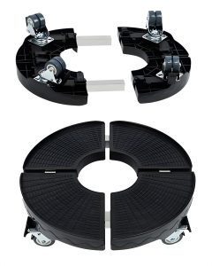Pflanzentrolley - Bis zu 300 kg - Um 360 Grad drehbare Rollen - Ø 30-50 cm